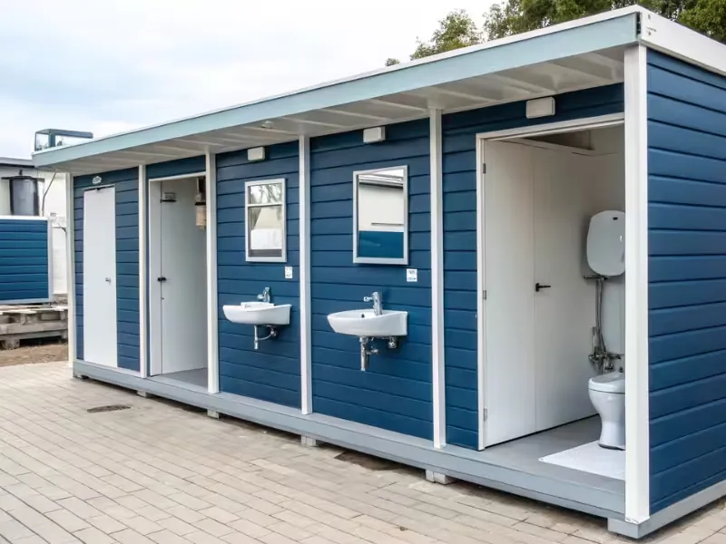 Bloc sanitaire préfabriqué PMR Module Concept