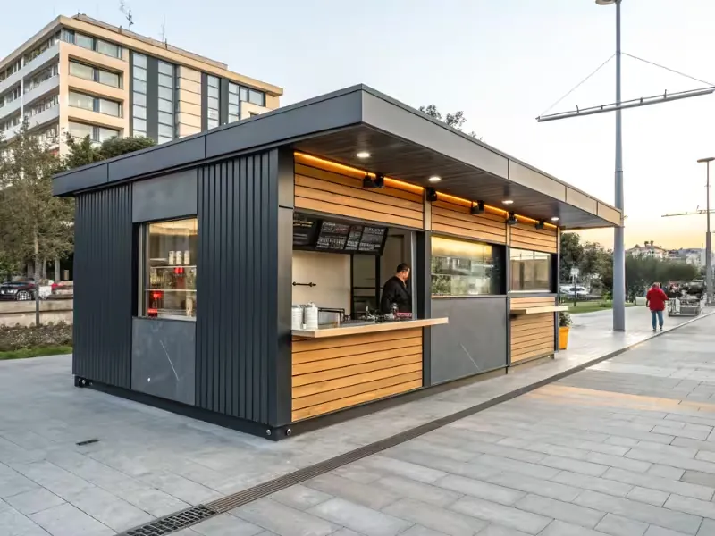 Snack modulaire préfabriqué Module Concept