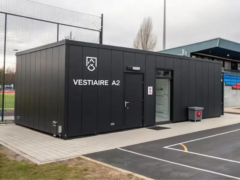 Vestiaire sanitaire modulaire préfabriqué Module Concept